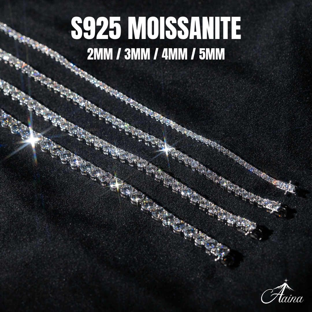 S925 Moissanite Tennis Bracelet