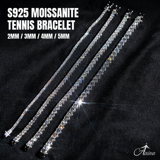 S925 Moissanite Tennis Bracelet
