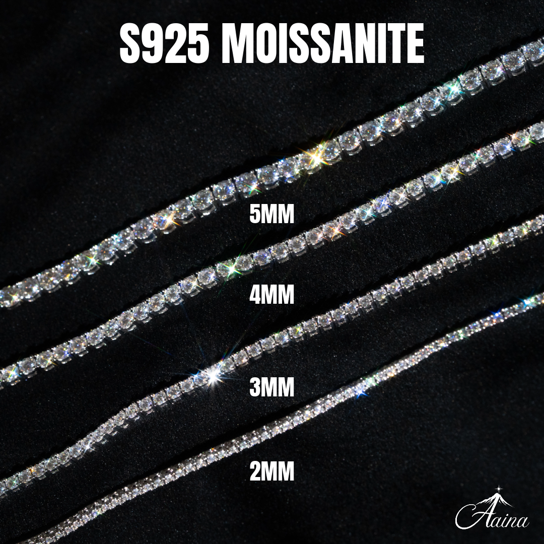 S925 Moissanite Tennis Bracelet