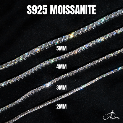 S925 Moissanite Tennis Bracelet